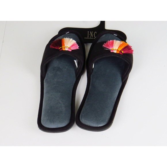 Women's Slippers INC Women's Tassel Slippers Size - Picture 3 of 4